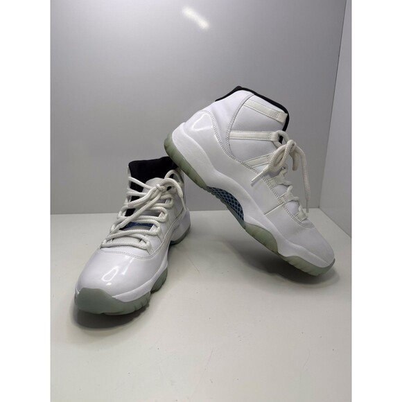 Nike Air Jordan 11 Retro “Legend Blue” 378037-117 Size 10.5 White/Columbia 2014 - Picture 1 of 8